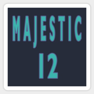 Majestic 12 Sticker